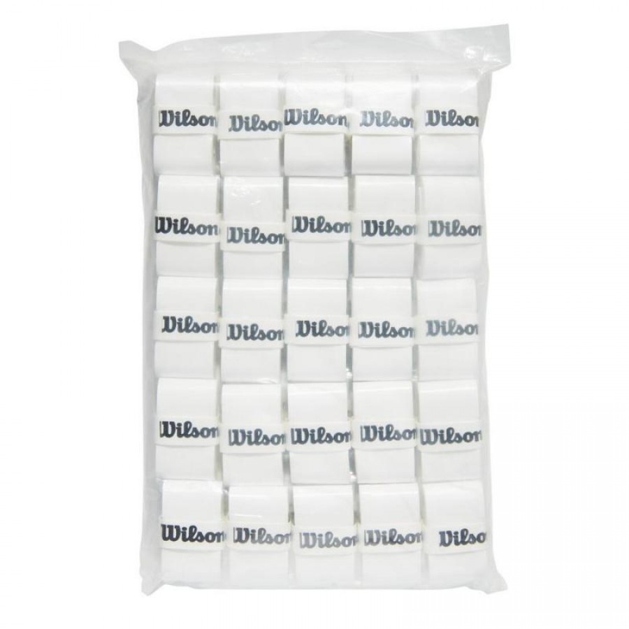 Blister Wilson Padel Pro Blanco 50 Surgrips  Offre - Pas cher