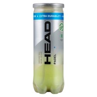 Bote de 3 Pelotas Head Padel Pro +  Oferta + Barato