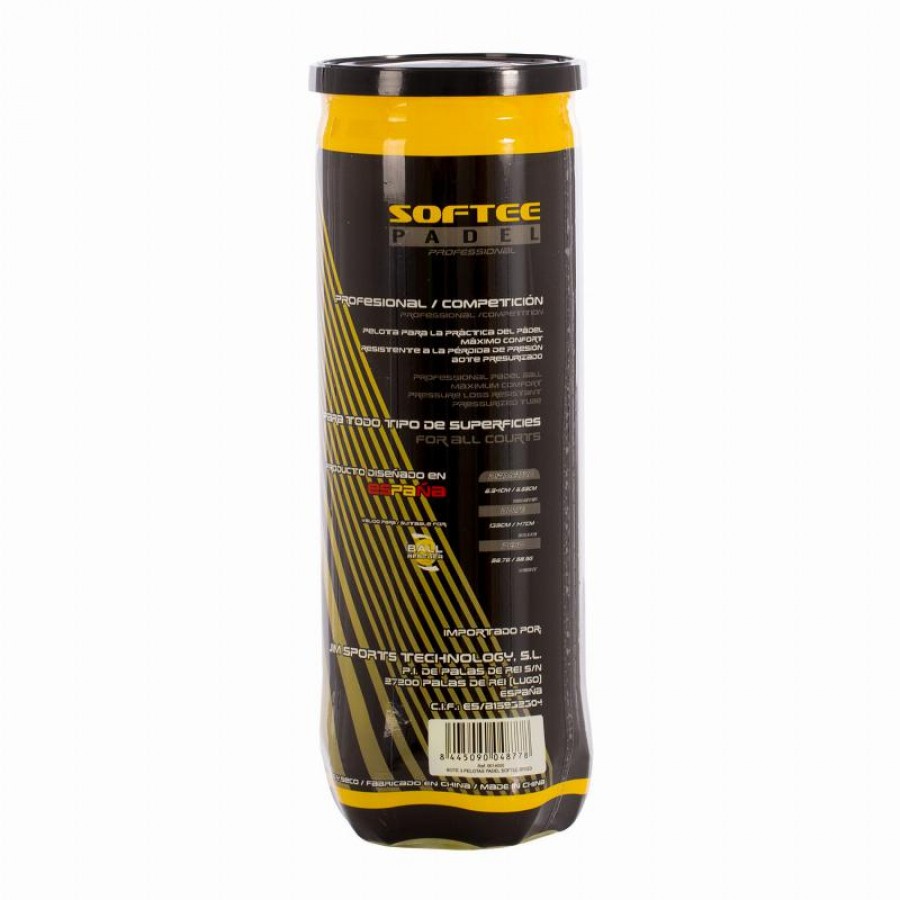 Bote de 3 Pelotas Softee Speed  Oferta + Barato