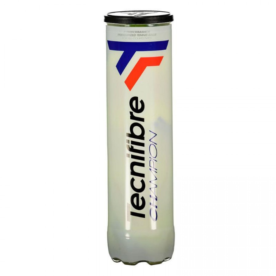 Pot de 4 boules Tecnifibre Champion  Offre - Pas cher