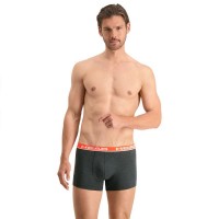 Head Basic Boxers Gris Rouge 2 Unites  Offre - Pas cher