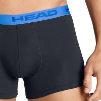 Boxer Tete Orange Bleu Noir 2 unites  Offre - Pas cher
