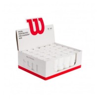Wilson Pro Padel Box Perforated White 60 Overgrips  Offer + Cheap