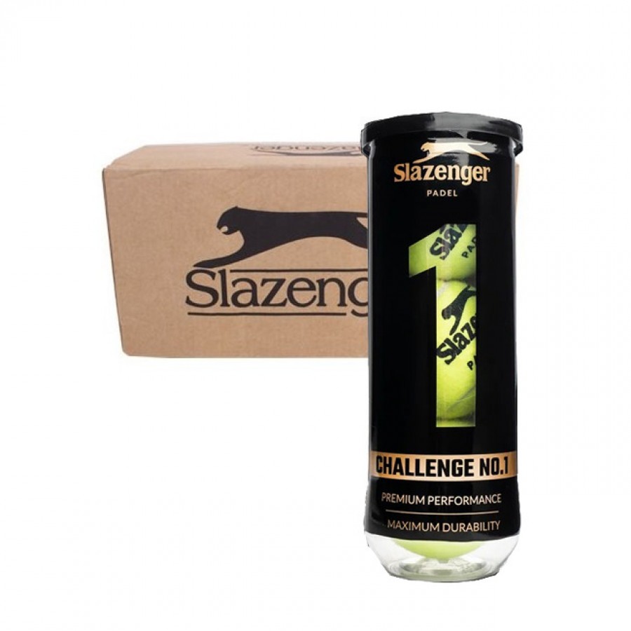 Cajon 72 Pelotas - 24  Botes de 3 uds - Slazenger Challenge 1  Oferta + Barato