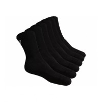 Asics MultiSport Black Socks 6 Pairs  Offer + Cheap