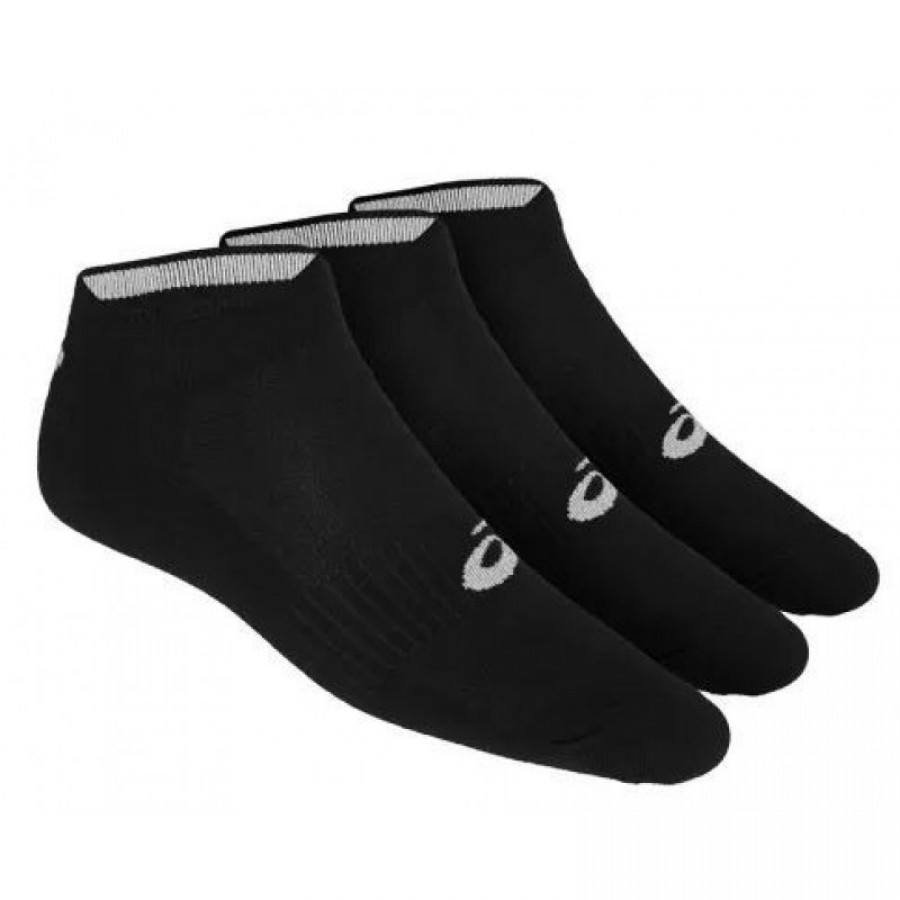 Calcetines Asics Ped Negro 3 Pares  Oferta + Barato