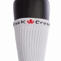 Black Crown High White Socks 3 Pairs  Offer + Cheap