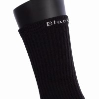 Black Crown High Black Socks 3 Pairs  Offer + Cheap
