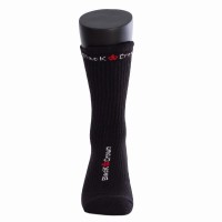 Meias pretas pretas premium Black Crown 1 par  Oferta + Barato