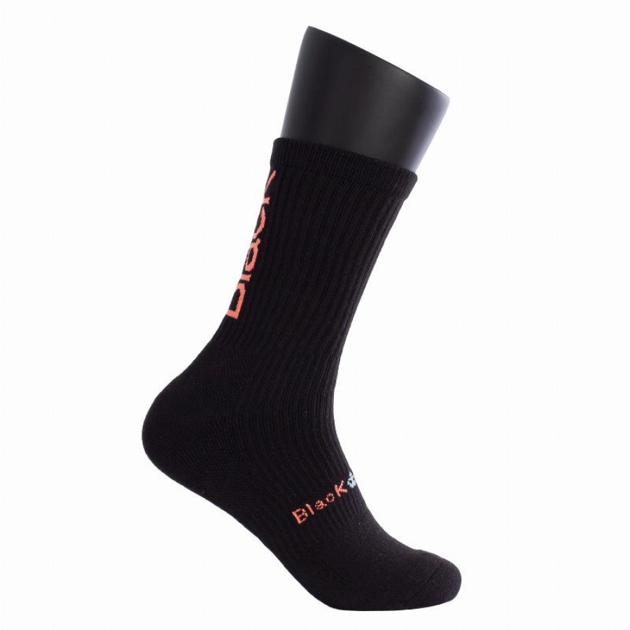 Calcetines Black Crown Pro Altos Negro Coral 1 Par  Oferta + Barato