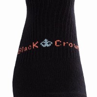 Calcetines Black Crown Pro Altos Negro Coral 1 Par  Oferta + Barato