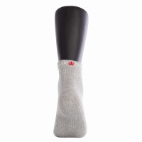 Meias de tornozelo Black Crown Pro cinza 1 par  Oferta + Barato