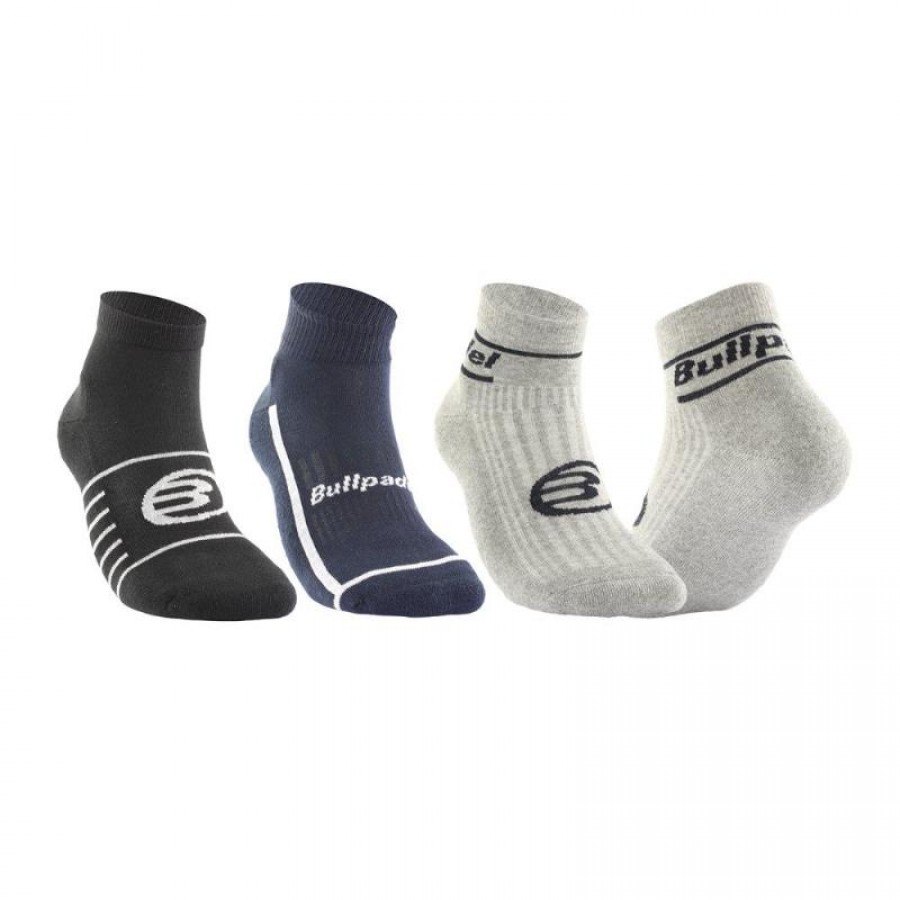 Meias Bullpadel BP254 3 Pares  Oferta + Barato