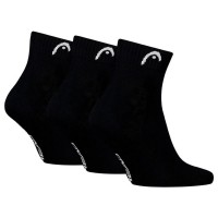 Calcetines Head All Sports Quarter Negro 3 Pares  Offer + Cheap
