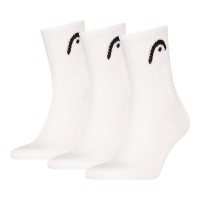 Calcetines Head All Sports Short Crew Blanco 3 Pares  Offer + Cheap
