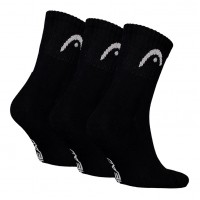 Calcetines Head All Sports Short Crew Negro 3 Pares  Offer + Cheap