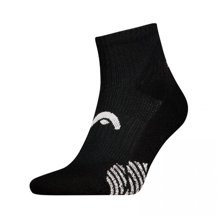 Calcetines Head Performance Padel Quarter Negro 1 Par  Offer + Cheap