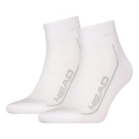 Calcetines Head Performance Quarter Blanco Gris 2 Pares  Offer + Cheap