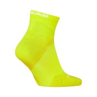 Calcetines Head Performance Tennis Quarter Amarillo Fluor 1 Par  Offre - Pas cher