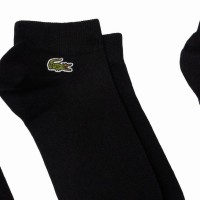 Lacoste Sport Bas Cut Noir 3 Paires  Offre - Pas cher