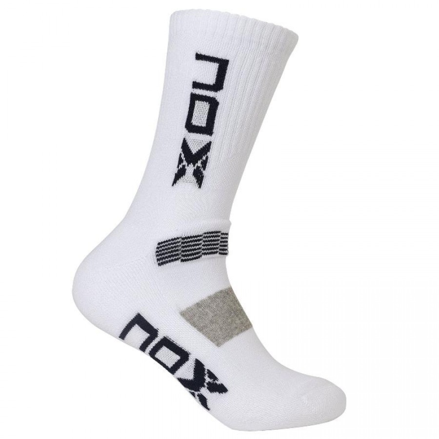 Calcetines Nox Blanco Azul 1 Par  Oferta + Barato