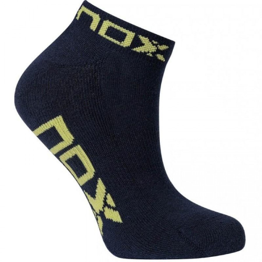 Calcetines Nox Tobillero Azul Marino Lima 1 Par  Oferta + Barato