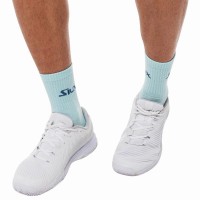 Siux Reveal Mid-Calf Socks White Turquoise 2 Pairs  Offer + Cheap