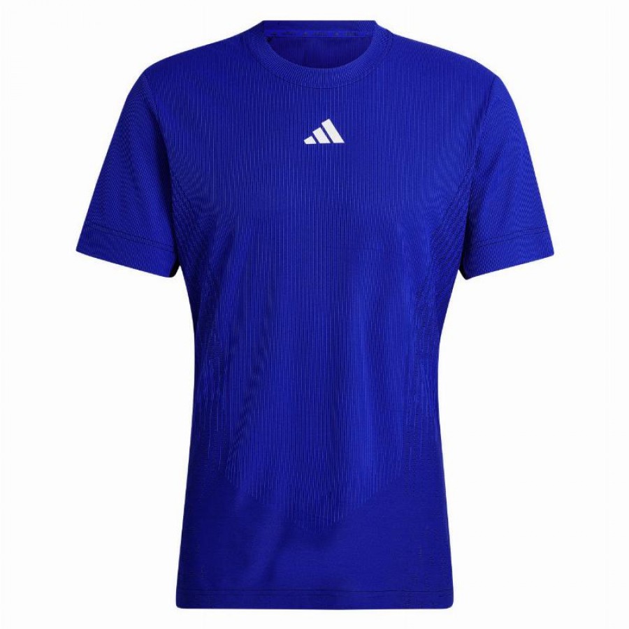 Camiseta Adidas Airchill Pro Azul Negro  Oferta + Barato