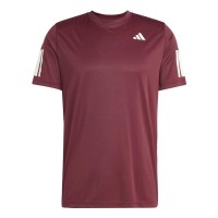 Adidas Club 3 Stripes Red Shadow T-Shirt  Offre - Pas cher
