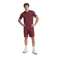 Adidas Club 3 Stripes Red Shadow T-Shirt  Offre - Pas cher