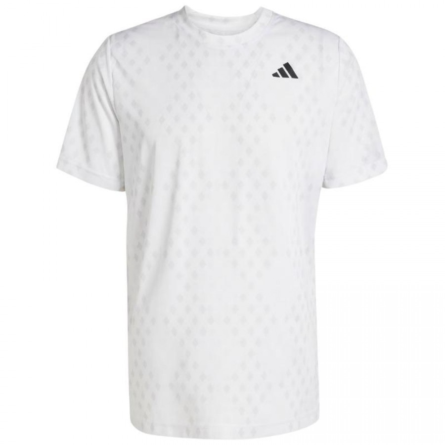 Adidas Club Graphic Climacool White Gray T-Shirt  Offer + Cheap