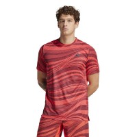 Camiseta Adidas Club Graphic Vermelha  Oferta + Barato