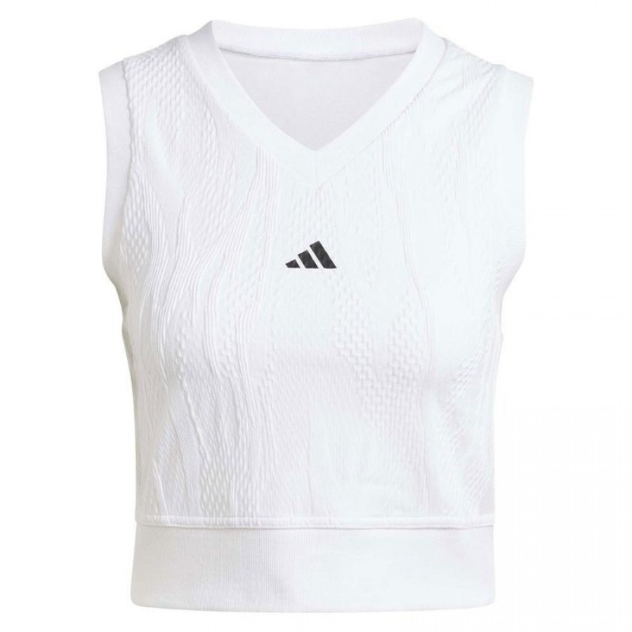 Adidas Crop Top Pro White Women''s T-Shirt  Offer + Cheap
