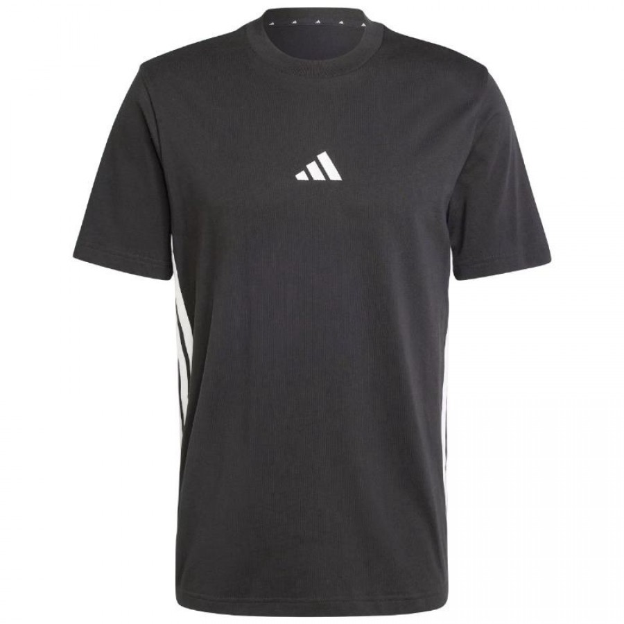 Adidas Essentials Noir Blanc T-Shirt  Offre - Pas cher