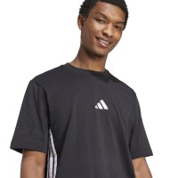 Adidas Essentials Noir Blanc T-Shirt  Offre - Pas cher