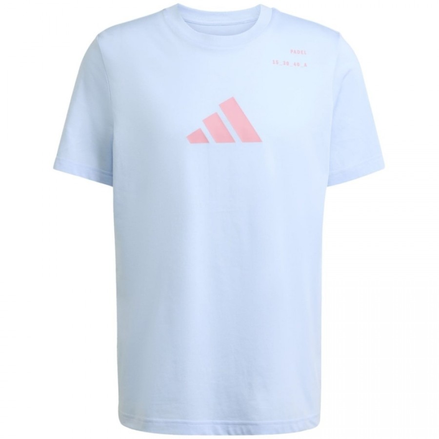 Adidas Padel Graphic Light Blue T-Shirt  Offer + Cheap