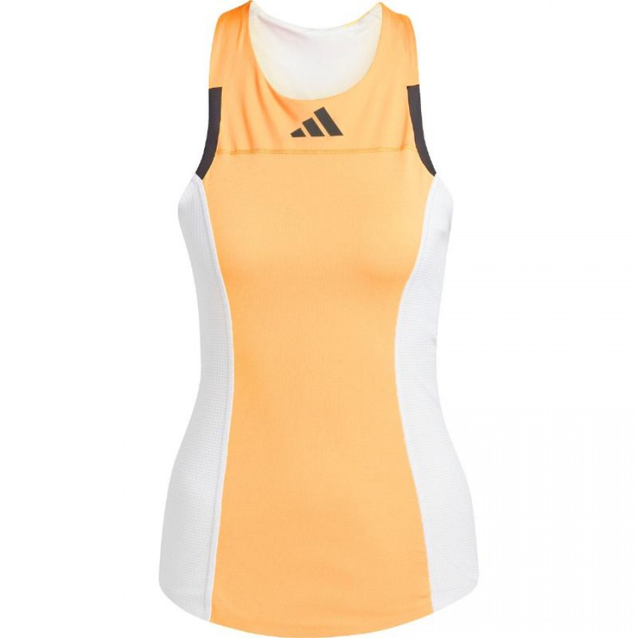 Camiseta Feminina Adidas Pro Laranja Branca  Oferta + Barato