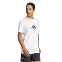 Adidas Tennis Categorie Graphic T-shirt blanc  Offre - Pas cher