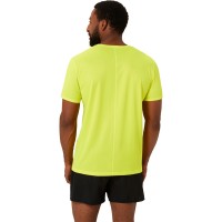 Camiseta Asics Core Amarillo Fluor  Oferta + Barato