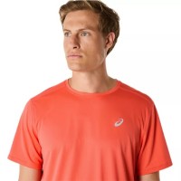 Camiseta Asics Core SS Top Coral  Oferta + Barato