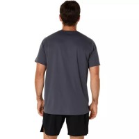 Camiseta Asics Core SS Top Gris Grafito  Oferta + Barato