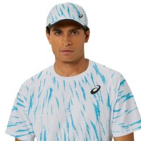 Camiseta Asics Game Blanco Brillante  Oferta + Barato