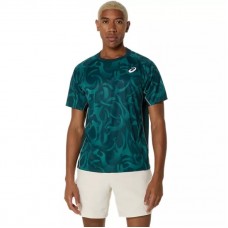 Camiseta Asics Game SS Top Verde Saxon