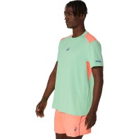 Asics Padel Court SS Top Menthe Corail T-Shirt