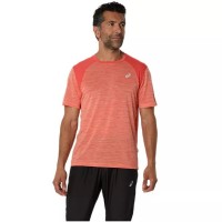 Camiseta Asics Road SS Top Coral Arena  Oferta + Barato