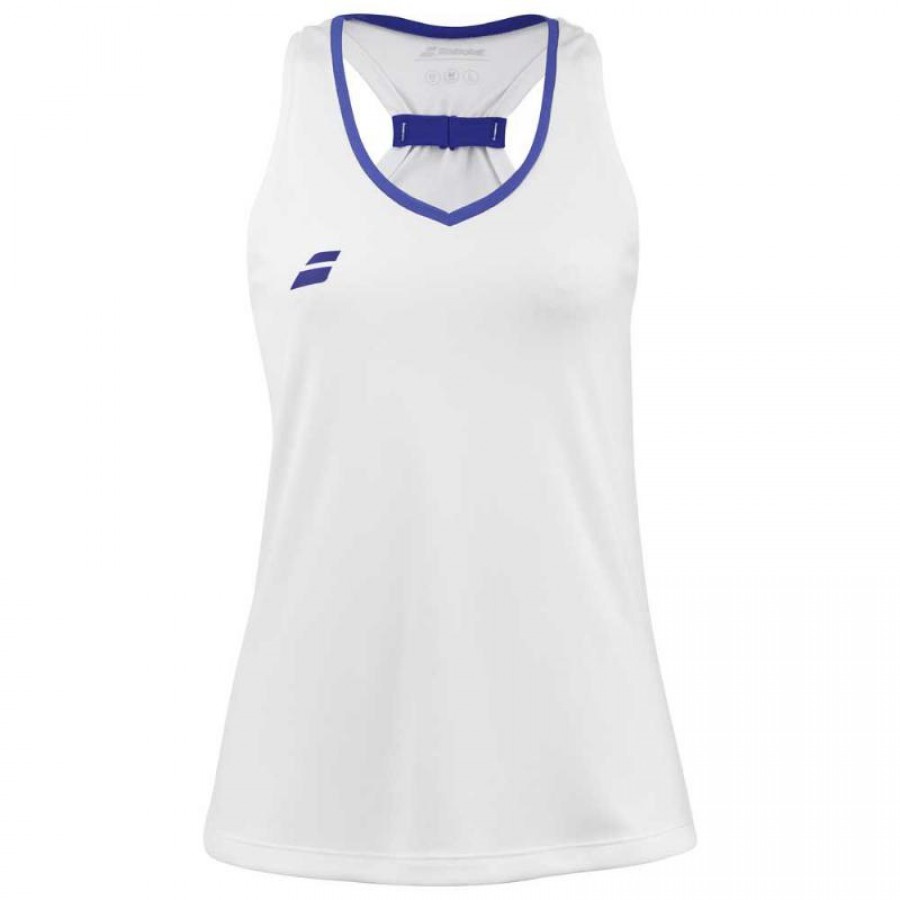 Camiseta Babolat Top Blanco Mujer  Oferta + Barato