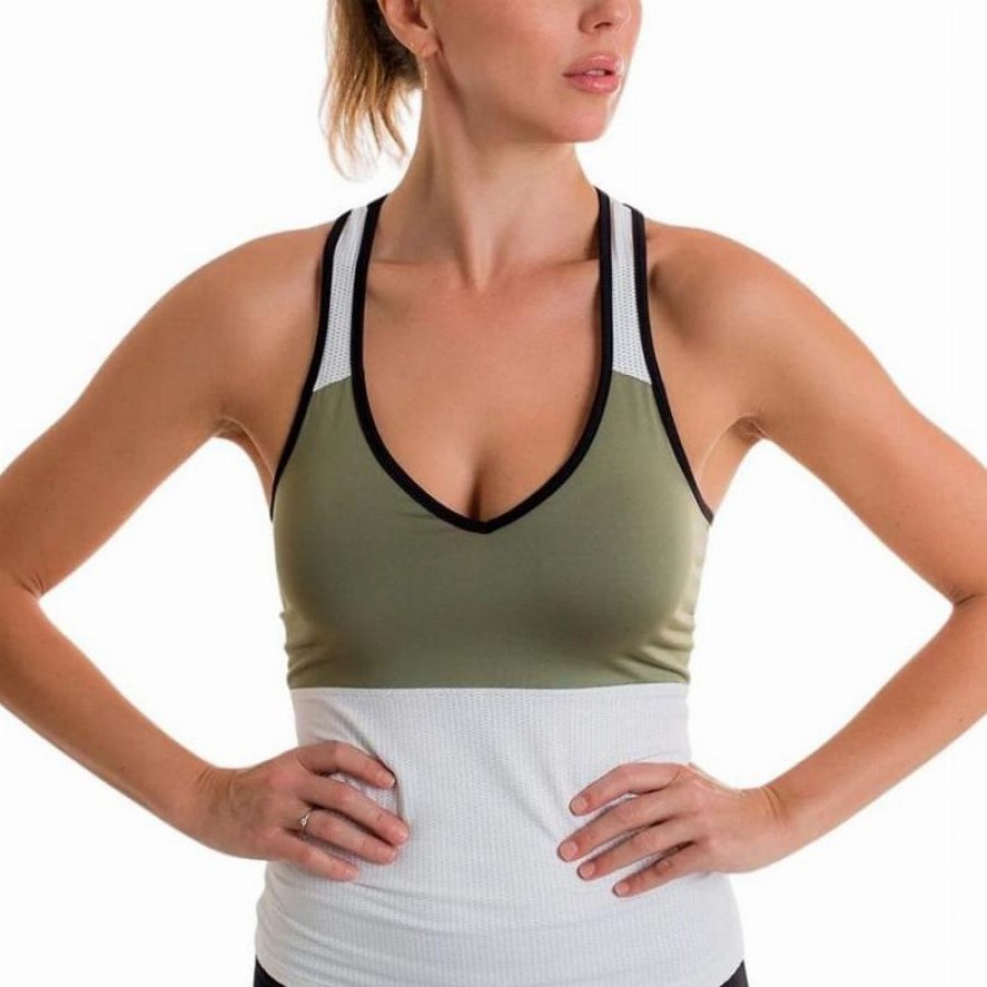 T-shirt BB terre battue vert olive  Offre - Pas cher