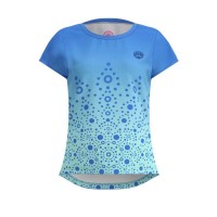 Bidi Badu Colortwist Aqua Blue Women  s T-Shirt