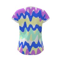 Bidi Badu Good Vibes White MIx Women  s T-Shirt