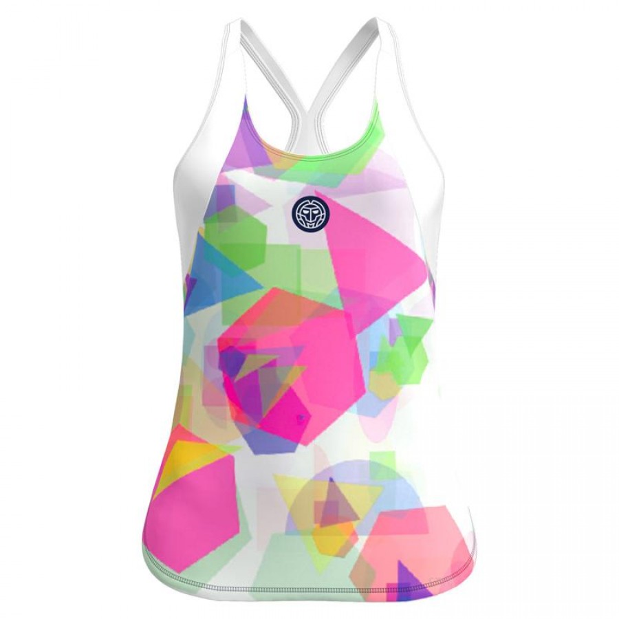 Camiseta Feminina Bidi Badu Kaleido White Mix  Oferta + Barato